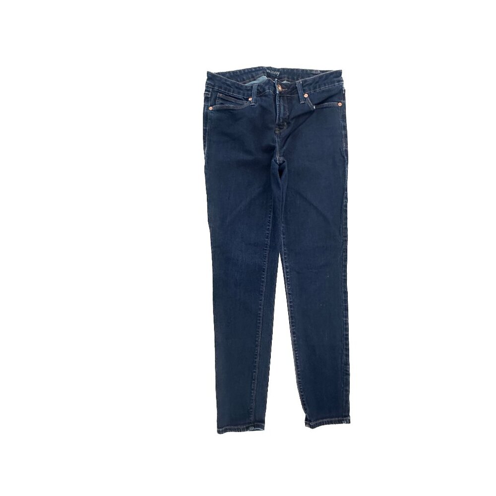 JCP JCPenney Skinny Women's size 8 Dark Wash Blue Denim Jeans‎